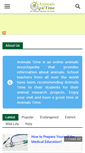 Mobile Screenshot of animalstime.com